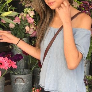 Off-the-shoulder Blouse